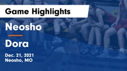 Neosho  vs Dora Game Highlights - Dec. 21, 2021