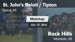 Matchup: St. John's Beloit / vs. Rock Hills  2016