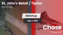 Matchup: St. John's Beloit / vs. Chase  2017