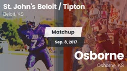 Matchup: St. John's Beloit / vs. Osborne  2017