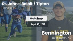 Matchup: St. John's Beloit / vs. Bennington  2017