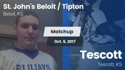 Matchup: St. John's Beloit / vs. Tescott  2017