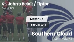 Matchup: St. John's Beloit / vs. Southern Cloud  2018