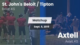 Matchup: St. John's Beloit / vs. Axtell  2019