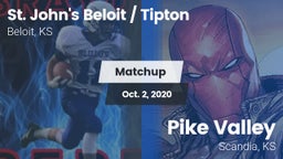 Matchup: St. John's Beloit / vs. Pike Valley  2020