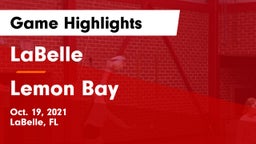 LaBelle  vs Lemon Bay Game Highlights - Oct. 19, 2021