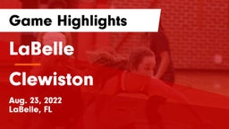 LaBelle  vs Clewiston Game Highlights - Aug. 23, 2022