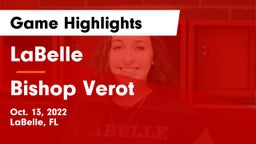 LaBelle  vs Bishop Verot  Game Highlights - Oct. 13, 2022