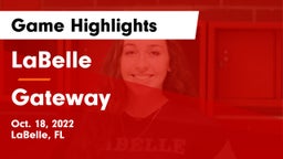 LaBelle  vs Gateway Game Highlights - Oct. 18, 2022