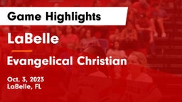 LaBelle  vs Evangelical Christian  Game Highlights - Oct. 3, 2023