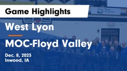 West Lyon  vs MOC-Floyd Valley  Game Highlights - Dec. 8, 2023