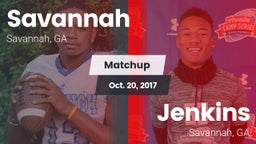 Matchup: Savannah  vs. Jenkins  2017