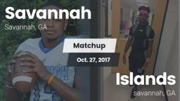 Matchup: Savannah  vs. Islands  2017