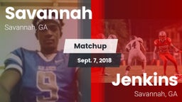 Matchup: Savannah  vs. Jenkins  2018