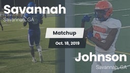 Matchup: Savannah  vs. Johnson  2019