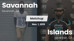 Matchup: Savannah  vs. Islands  2019