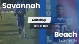 Matchup: Savannah  vs. Beach  2019
