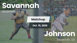 Matchup: Savannah  vs. Johnson  2020