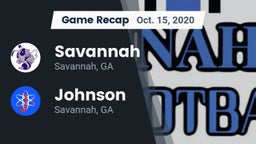 Recap: Savannah  vs. Johnson  2020