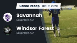 Recap: Savannah  vs. Windsor Forest  2020