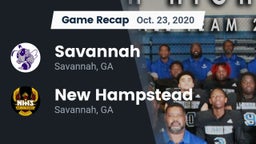 Recap: Savannah  vs. New Hampstead  2020