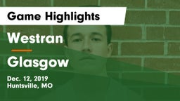 Westran  vs Glasgow  Game Highlights - Dec. 12, 2019