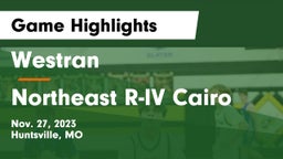 Westran  vs Northeast R-IV Cairo Game Highlights - Nov. 27, 2023