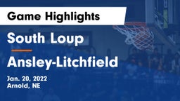 South Loup  vs Ansley-Litchfield  Game Highlights - Jan. 20, 2022