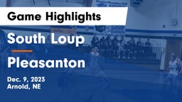 South Loup  vs Pleasanton  Game Highlights - Dec. 9, 2023