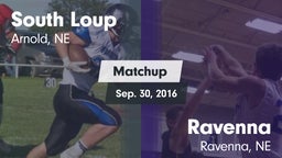 Matchup: South Loup High vs. Ravenna  2016