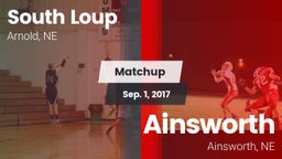 Matchup: South Loup High vs. Ainsworth  2017