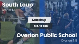 Matchup: South Loup High vs. Overton Public School 2017