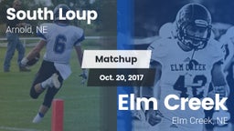 Matchup: South Loup High vs. Elm Creek  2017