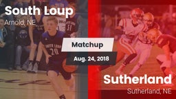 Matchup: South Loup High vs. Sutherland  2018