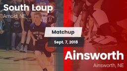 Matchup: South Loup High vs. Ainsworth  2018