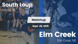 Matchup: South Loup High vs. Elm Creek  2018