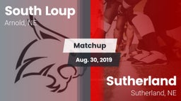 Matchup: South Loup High vs. Sutherland  2019