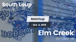 Matchup: South Loup High vs. Elm Creek  2019