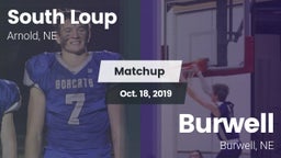 Matchup: South Loup High vs. Burwell  2019