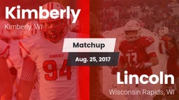 Matchup: Kimberly  vs. Lincoln  2017