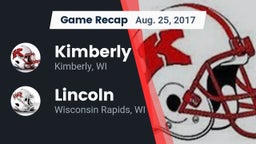 Recap: Kimberly  vs. Lincoln  2017