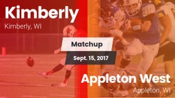 Matchup: Kimberly  vs. Appleton West  2017