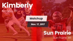 Matchup: Kimberly  vs. Sun Prairie 2017