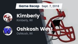 Recap: Kimberly  vs. Oshkosh West  2018