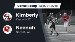 Recap: Kimberly  vs. Neenah  2018