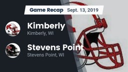 Recap: Kimberly  vs. Stevens Point  2019