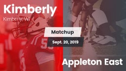 Matchup: Kimberly  vs. Appleton East  2019