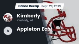 Recap: Kimberly  vs. Appleton East  2019