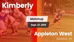 Matchup: Kimberly  vs. Appleton West  2019