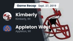 Recap: Kimberly  vs. Appleton West  2019